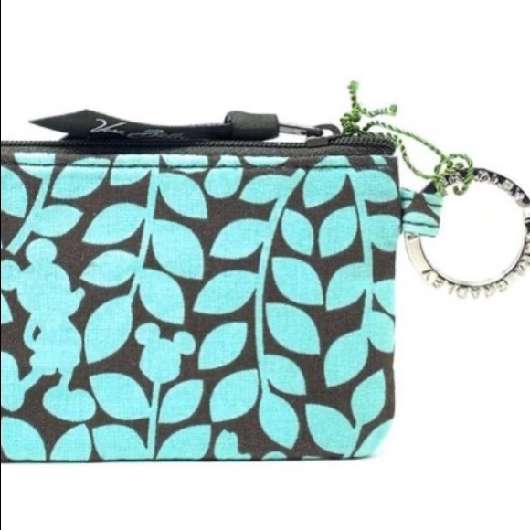 Vera Bradley “Perfect Pedals” Mickey Coin Case NWT - Picture 3 of 8